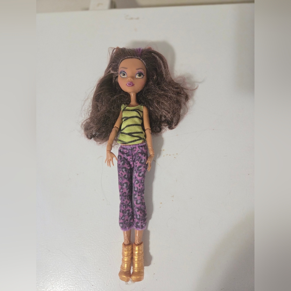 Monster High Monster Family Clawdeen Wolf Doll Sleep Pajamas Outfit